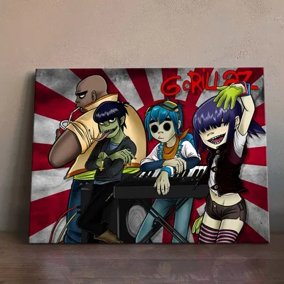 Altwall: Скачать Gorillaz wallpaper (обои рабочего стола)