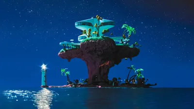 Картинки gorillaz, virtual band, alternative rock, electronic, hip hop -  обои 1600x1200, картинка №503322