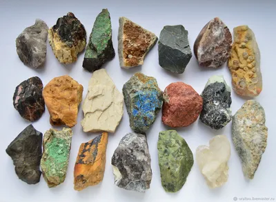 Самоцветы -минералы и некоторые горные породы