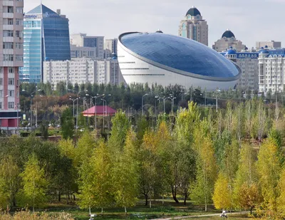 Астана - столица Казахстана. Путеводитель, достопримечательности,  фотографии.