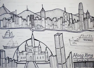 Раскраски город будущего легкая (42 фото) » Рисунки для срисовки и не только