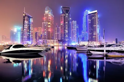 Город Дубай Бурджхалифа — стоковые фотографии и другие картинки Дубай -  Дубай, Бурдж-Халифа, Объединенные Арабские Эмираты - iStock