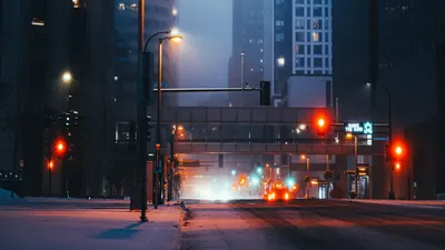 Стритрейсеры на улице ночного города в киберпанк стиле - Бесплатные обои на рабочий  стол | Творчество с Искусственным Интеллектом | Дзен