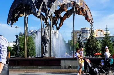 Город тюмень в образе человека. , …» — создано в Шедевруме