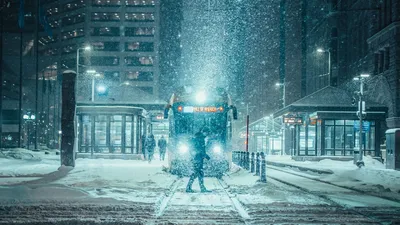 Зимний город. Photographer Yuliya Baturina