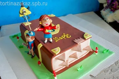 Торт Гравити Фолз на заказ по цене 1050 руб./кг в кондитерской Wonders | с  доставкой в Москве