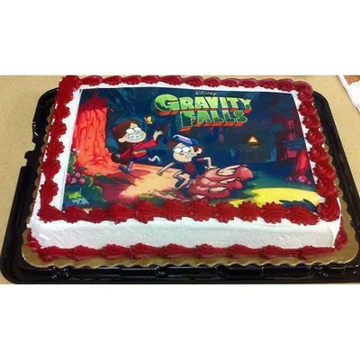 Сахарная картинка на торт Гравити Фолз Gravity Falls PrinTort 41050491  купить за 280 ₽ в интернет-магазине Wildberries