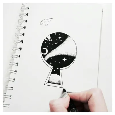 Грустные черно белые рисунки аниме (50 фото) » рисунки для срисовки на  Газ-квас.ком