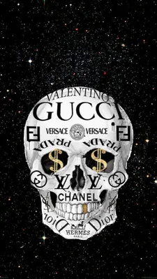 calavera gucci, prada, versace…💀 | Versace, Chanel paris, Gucci