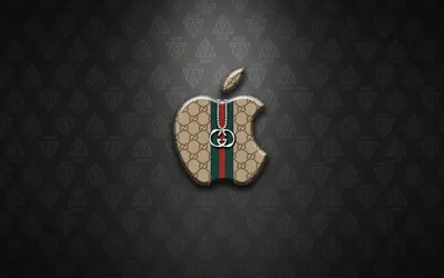 Яблочный символ Gucci - обои для рабочего стола, картинки, фото