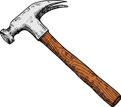 Vintage Hammer Clipart PNG Transparent | OnlyGFX.com