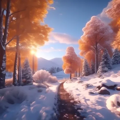 Обои зима, снег, природа, дерево, замораживание Full HD, HDTV, 1080p 16:9  бесплатно, заставка 1920x1080 - скачать картинки и фото