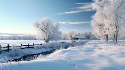 Лучшие зимние пейзажи (HD-обои) | В Рейтинге