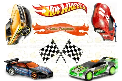 Купить картинку на торт Hot Wheels