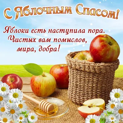 Яблочный Спас – 2023: картинки и открытки с поздравлениями - МК Волгоград