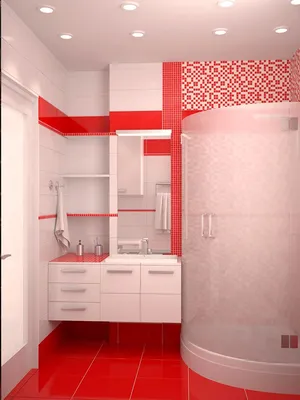 Яркий дизайн ванной комнаты фото | Яркие ванные комнаты, Интерьер, Дизайн