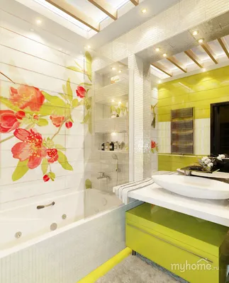 Яркая ванная комната — купить в Москве в компании «Арлайн»