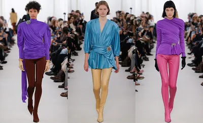 Яркие блузки в духе 80-х: модели Gareth Pugh, Nina Ricci, Ronald van der  Kemp, Balenciaga | Vogue | Vogue Russia