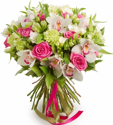 Яркие букеты - заказать доставку цветов в Москве. Букеты от интернет  магазина Flower Language