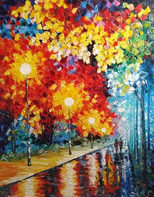 Картины Листья \"Яркие осенние листья\" - арт 0120010017 | Купить в  интернет-магазине Фото в дом - Фото в дом