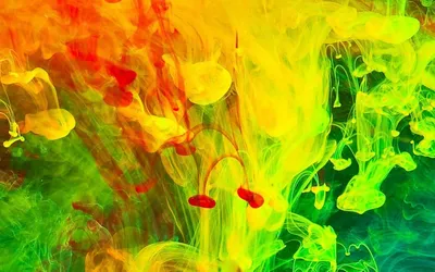 Colored Powder — яркие краски на тёмном фоне