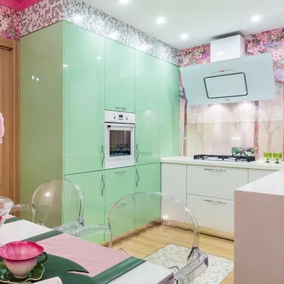 Обои на кухне: 6 невероятных интерьеров, которые влюбят вас в эту отделку -  Дом Mail.ru
