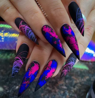 Riya's Nails 🇰🇭 on Instagram | Nail designs, Long nail designs, Nail art