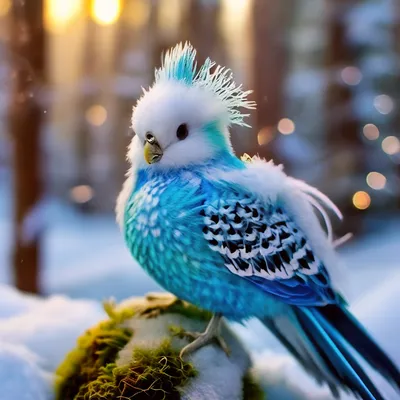 Разноцветные попугаи: яркие краски на перьях» — создано в Шедевруме