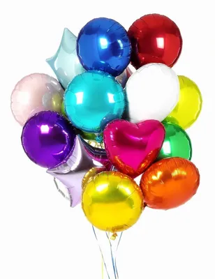 Воздушные шары (12\"/30 см) под потолок \"Для неё\" - Bubble express