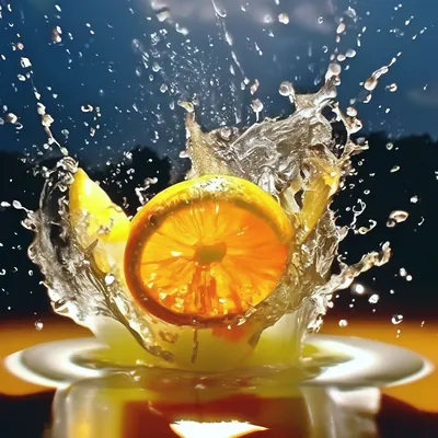 Яркие, сочные, аппетитные апельсин, …» — создано в Шедевруме