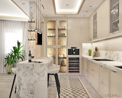 Самые красивые кухни: 35 интерьеров с фартуками, гарнитурами и шторами с  разным дизайном