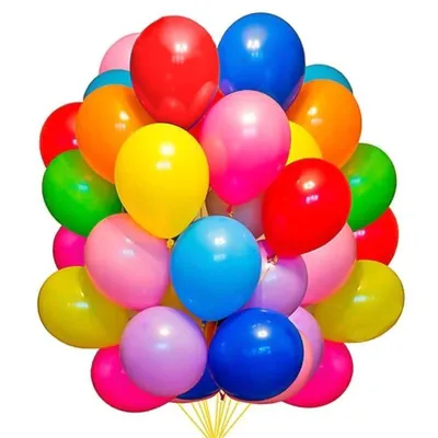 Воздушные шарики разноцветные, яркие, праздничные, 50 штук 30см + насос в  подарок - купить в интернет-магазине OZON с доставкой по России (225777035)