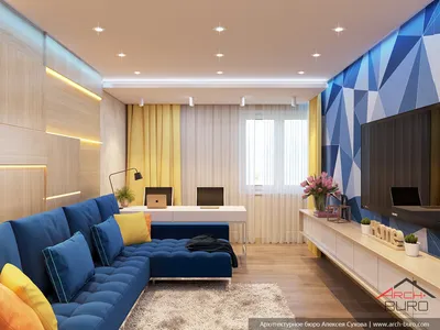 Яркий интерьер, фото и идеи дизайна – яркие цвета и акценты в интерьере  квартиры | Houzz Россия
