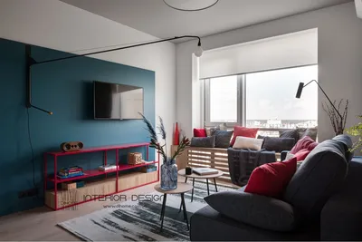 Яркий дизайн интерьера квартиры – 26 фото комнат в HD