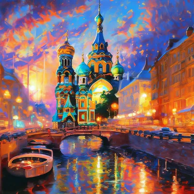 Яркий Санкт-Петербург» — создано в Шедевруме