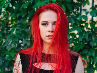 Рыжие волосы (яркий балаяж волос) - купить в Киеве | Tufishop.com.ua