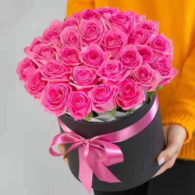 Купить Эквадорские розовые розы в дизайн оформлении в Нижнем Новгороде