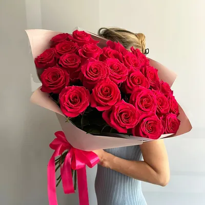 Букет из 101 ярко-розовой розы - купить в Осташково по цене 15641 руб на  BuketProsto