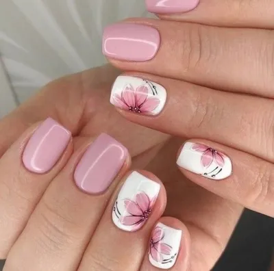 Ярко-розовый маникюр | Nails, Beauty