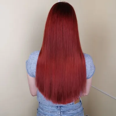 Волосы для наращивания VIVA тон рыжие купить в Минске (Беларуси)