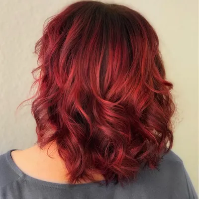 Ярко рыжий цвет волос - 67 photo