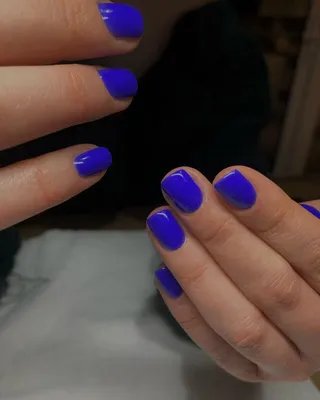 Синий матовый маникюр – идеи дизайна ногтей на короткие, средние и длинные  ногти, техника выполнения