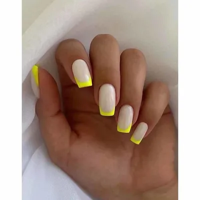 Неоновый желтый, ярко-желиый, желтый, маникюр желтый Elise Braun #66💛💛💛  ⠀» | Nails, Convenience store products, Convenience store