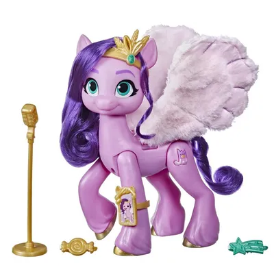 My Little Pony: A New Generation Movie Musical Star Princess Petals -  6-Inch Pony Toy that Plays Music for Kids 5 and Up - My Little Pony