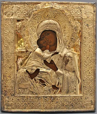 Купить икону Владимирская (Вышгородская) Богородица в Киеве и с доставкой  по Украине