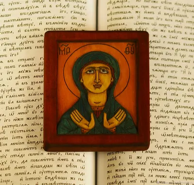 Писаная икона Спасителя в терновом венце | Каталог Свято-Елисаветинского  монастыря