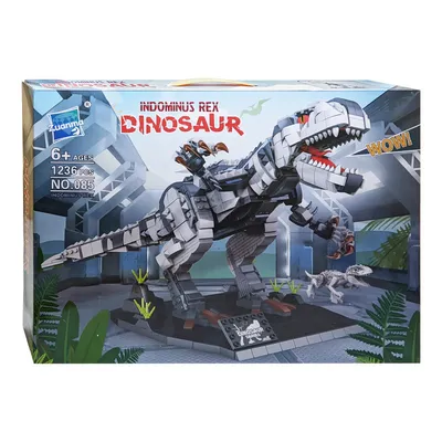 Купить фигурка Mattel Jurassic World Imaginext, динозавр Индоминус Рекс,  цены на Мегамаркет