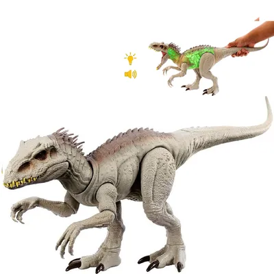 Купить Конструктор Zuanma Dinosaur 044-1 Индоминус Рекс со звуком, Цена:  630 руб. в интернет-магазине детских игрушек Антошка96 Екатеринбург