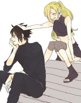 Sasuke and Ino by Kyokyogirl on DeviantArt