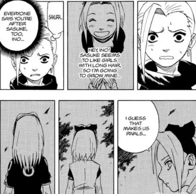 Few people wondering how Sai married Ino, this is their first meeting. :  r/Naruto